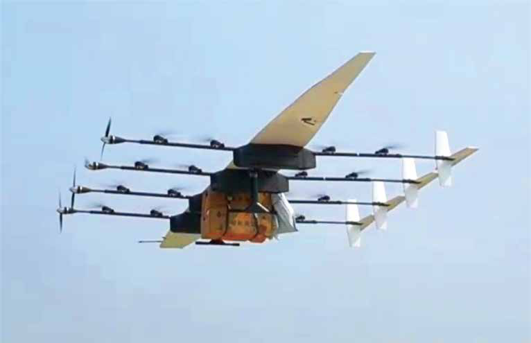 Aerial logistics case