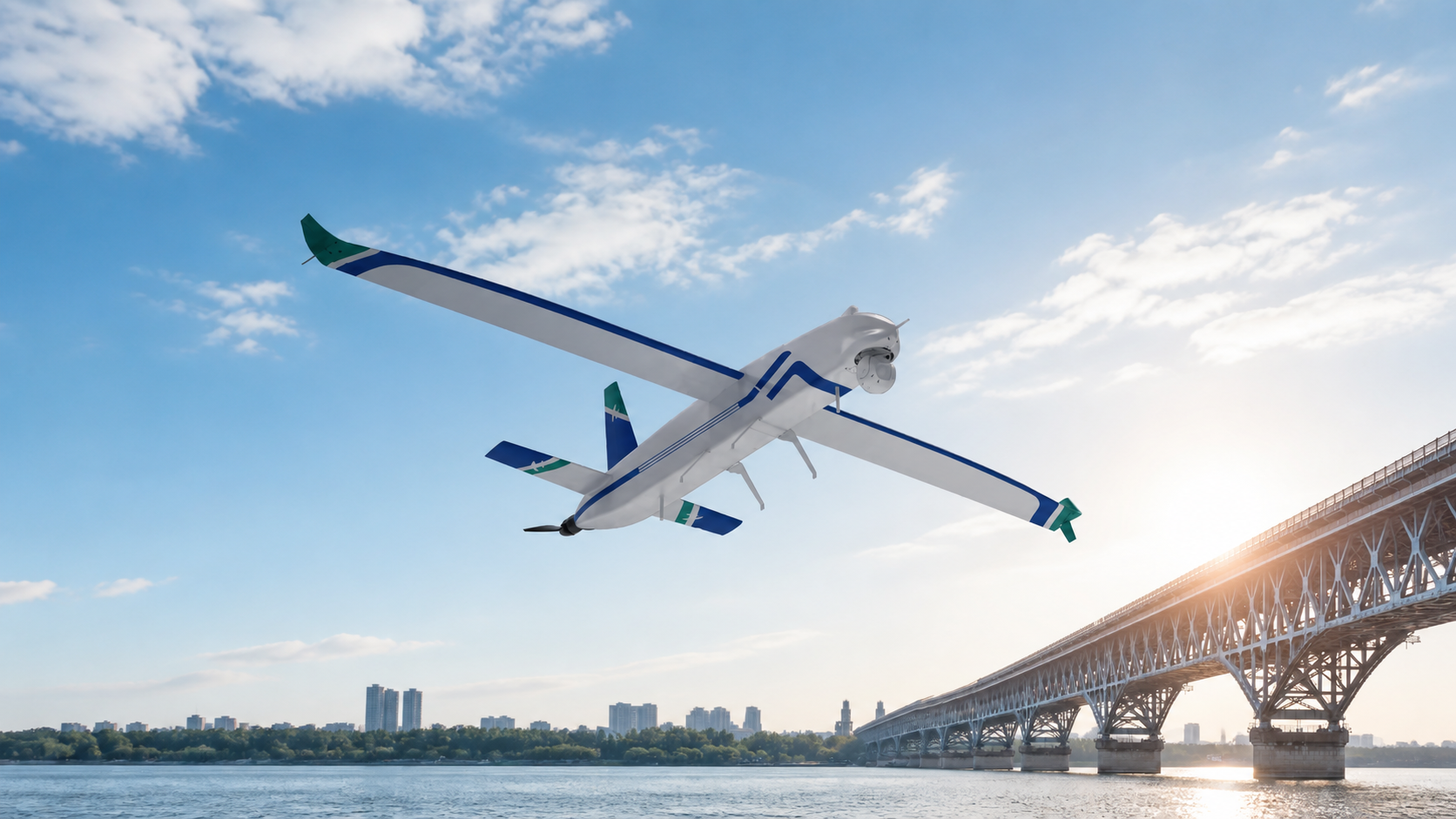 E6A electric VTOL fixed-wing UAV